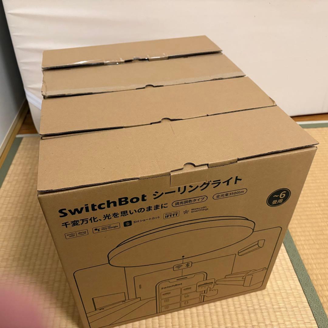 4個セット SwitchBot LEDシーリングライト 6畳