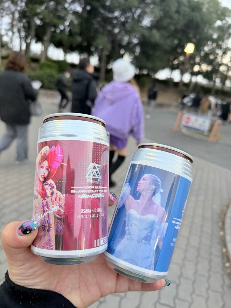 倖田來未　オリジナルアート缶(サイン入り)