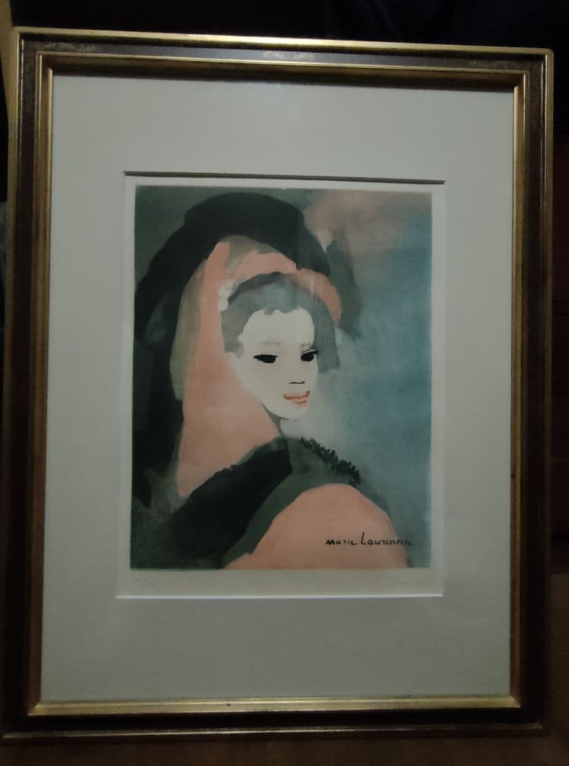 リ*コ様 マリーローランサンのリトグラフ