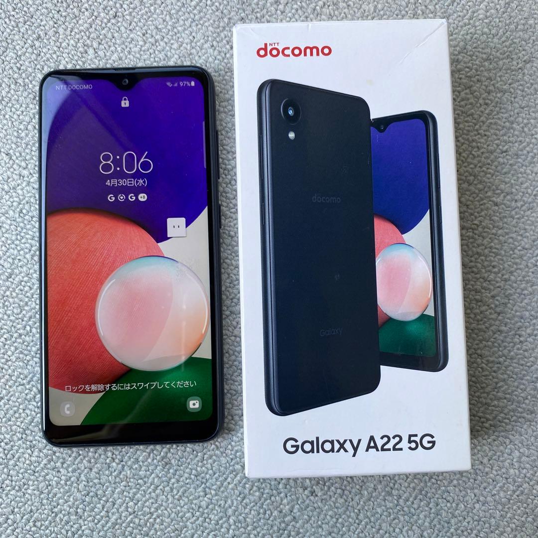 Galaxy A22 5G docomo ブラック