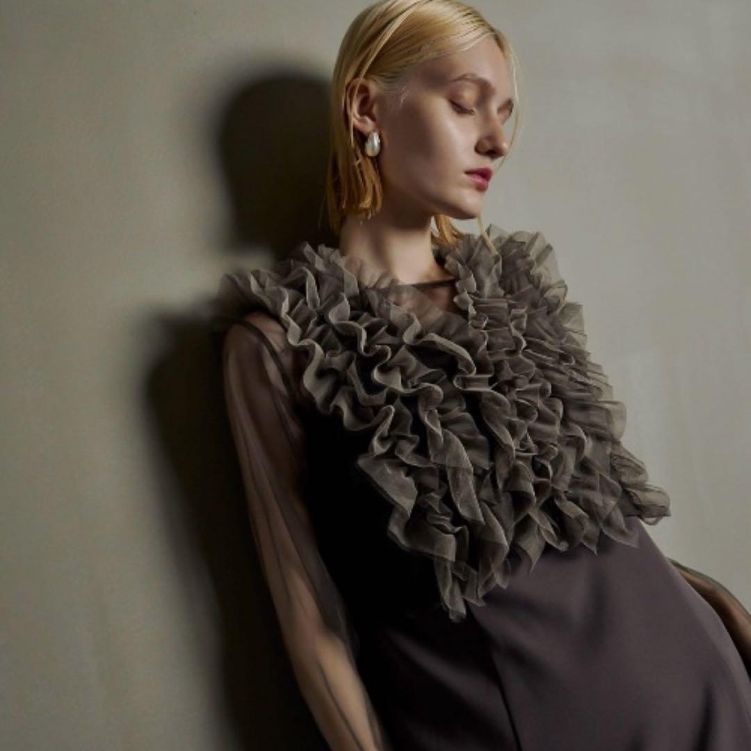et.univer ドレスSサイズ　Many way frill dress