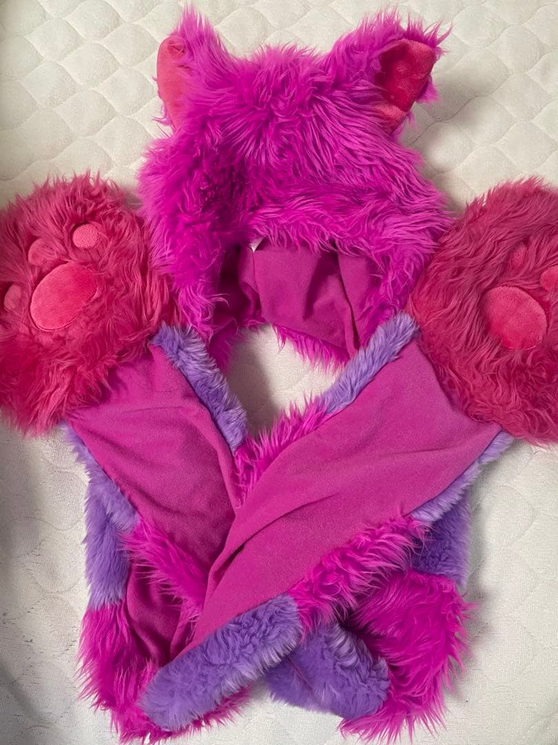 チシャ猫マフラーキャップ