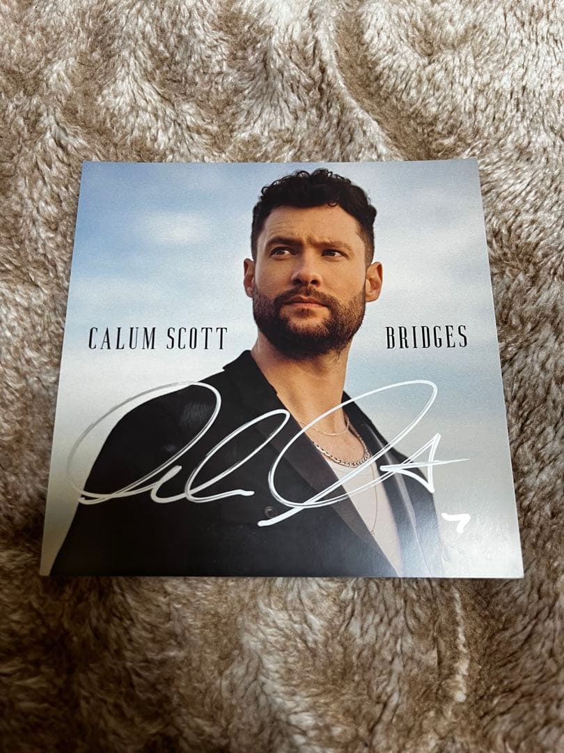 Calum Scottカラムスコット 直筆サイン入カード