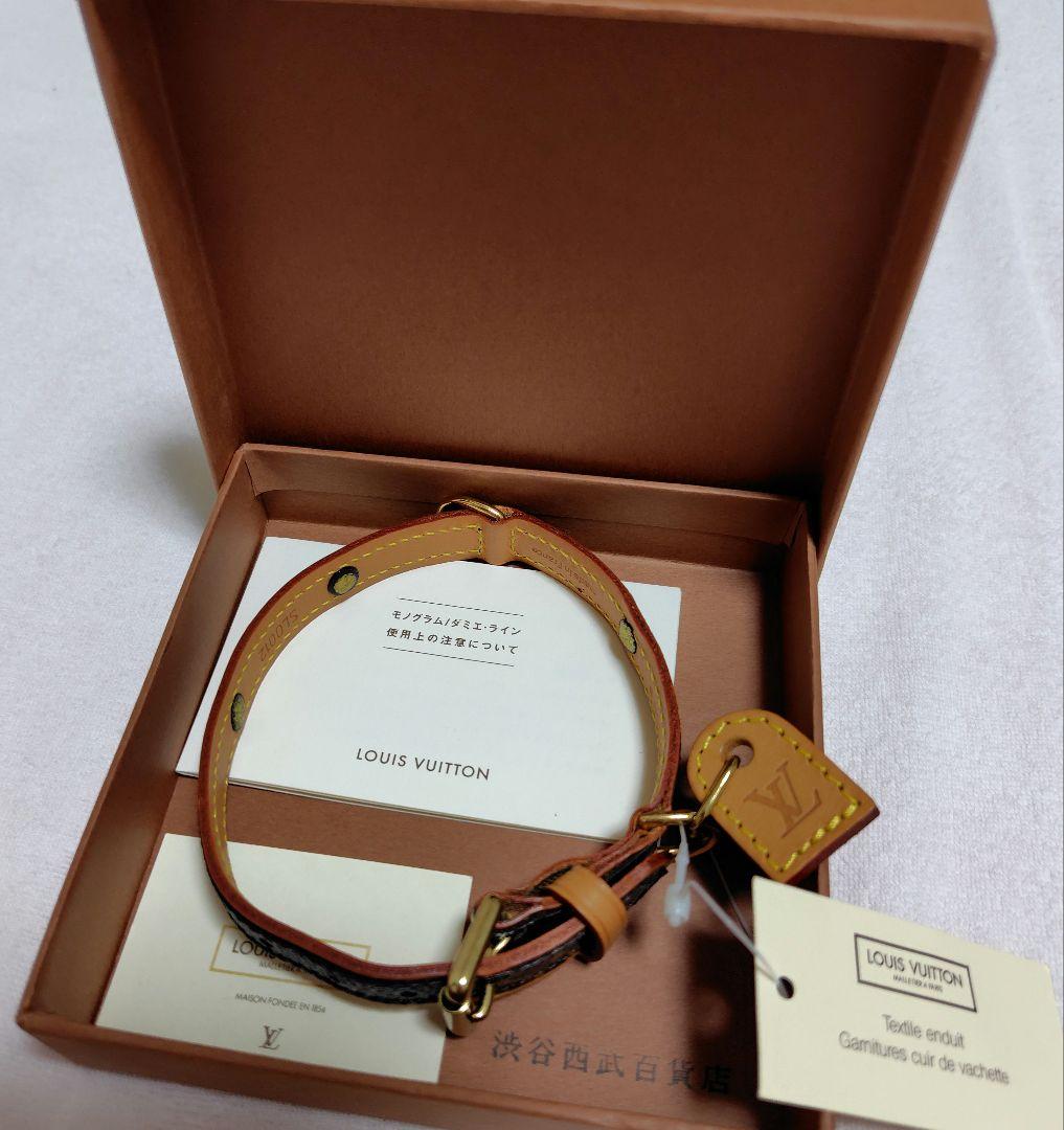 年始セール【未使用品】LOUIS VUITTON 首輪　モノグラム