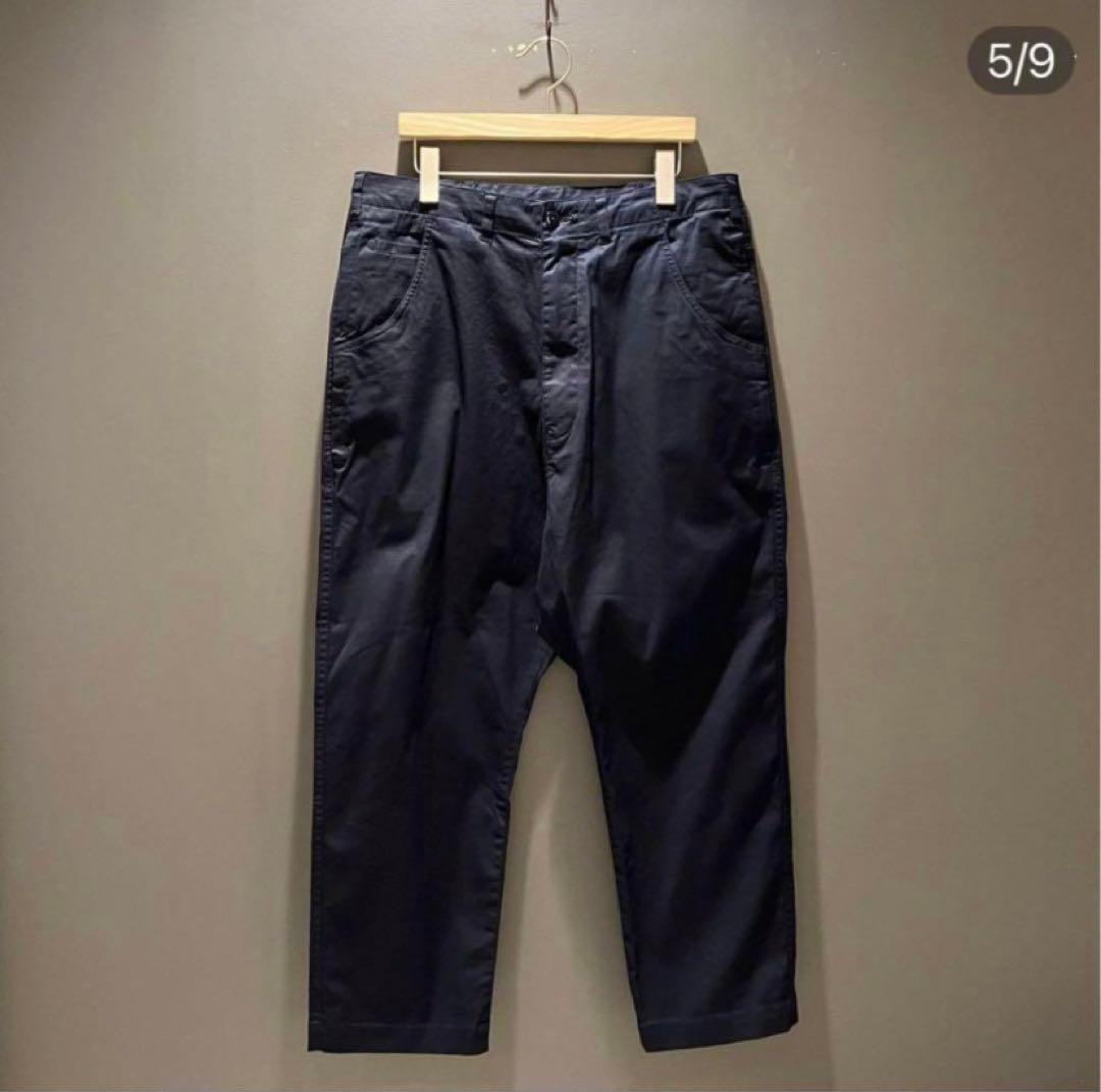 ssz サルエルパンツ　ネイビー　サイズL