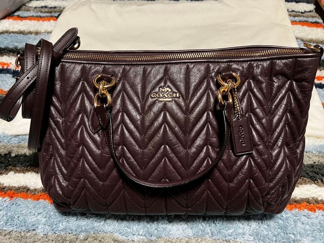 COACH ダークボルドー エコ配希望