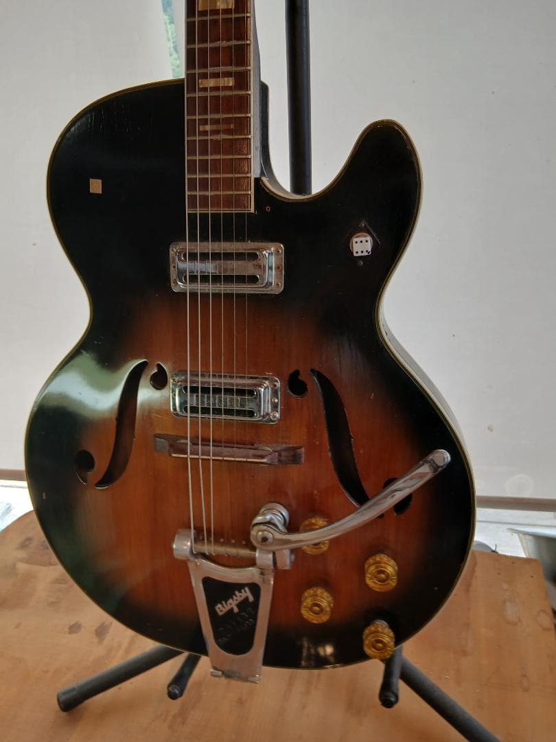 エレキギター サンバースト ハムバッカー