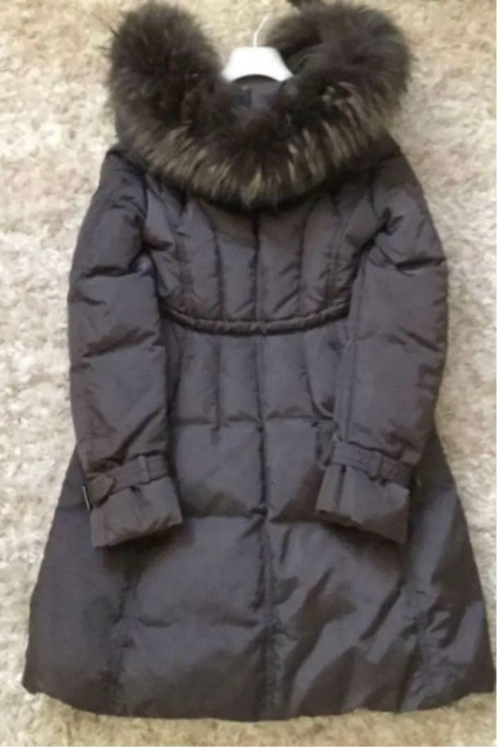 美品 入手困難モンクレール PHALANGEREファーフード付きダウンコート