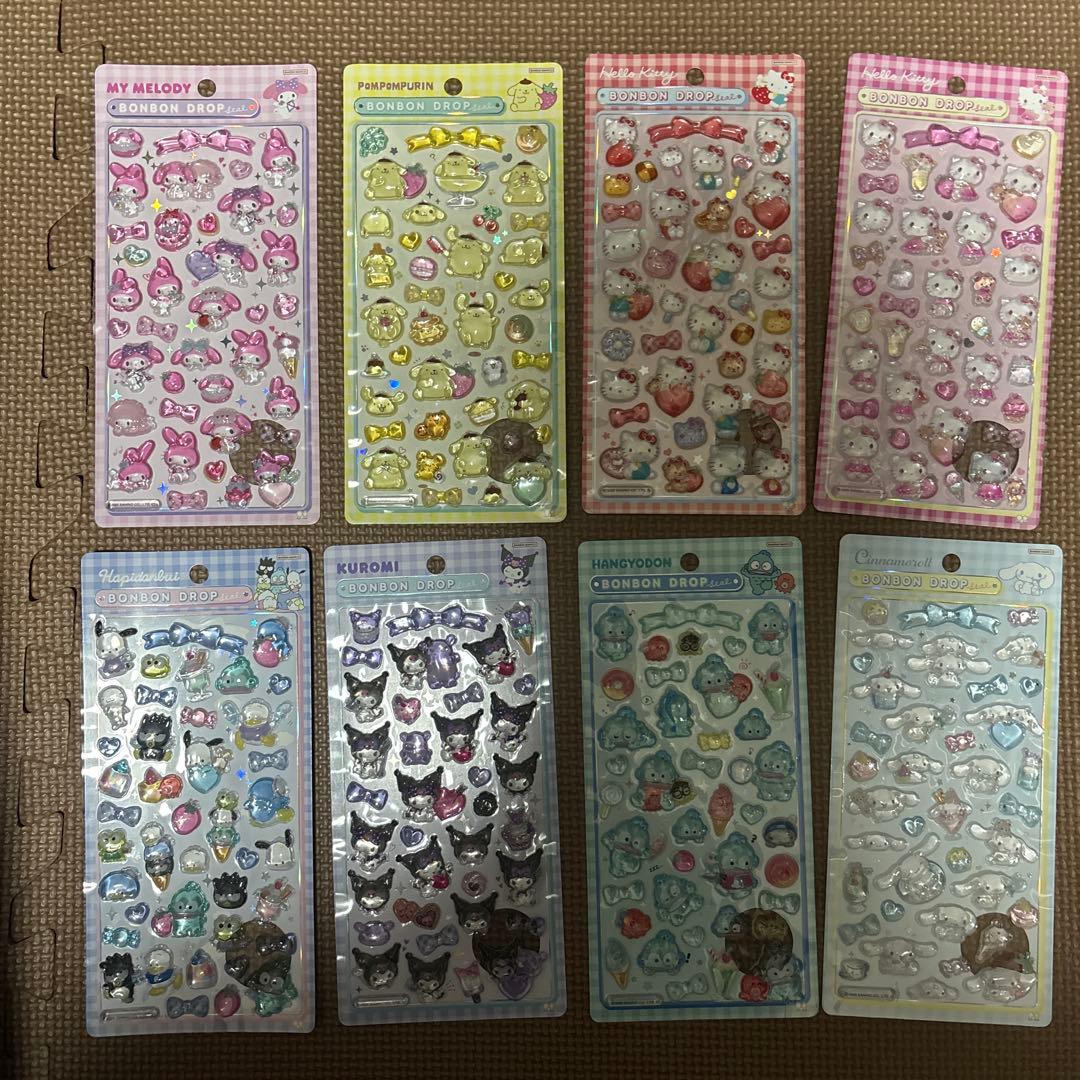 ボンボンドロップシール　サンリオ　正規品