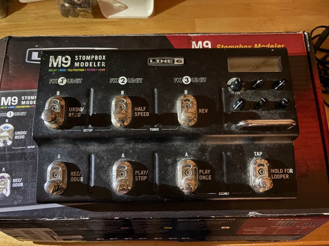 Line 6 M9 ストンプボックス