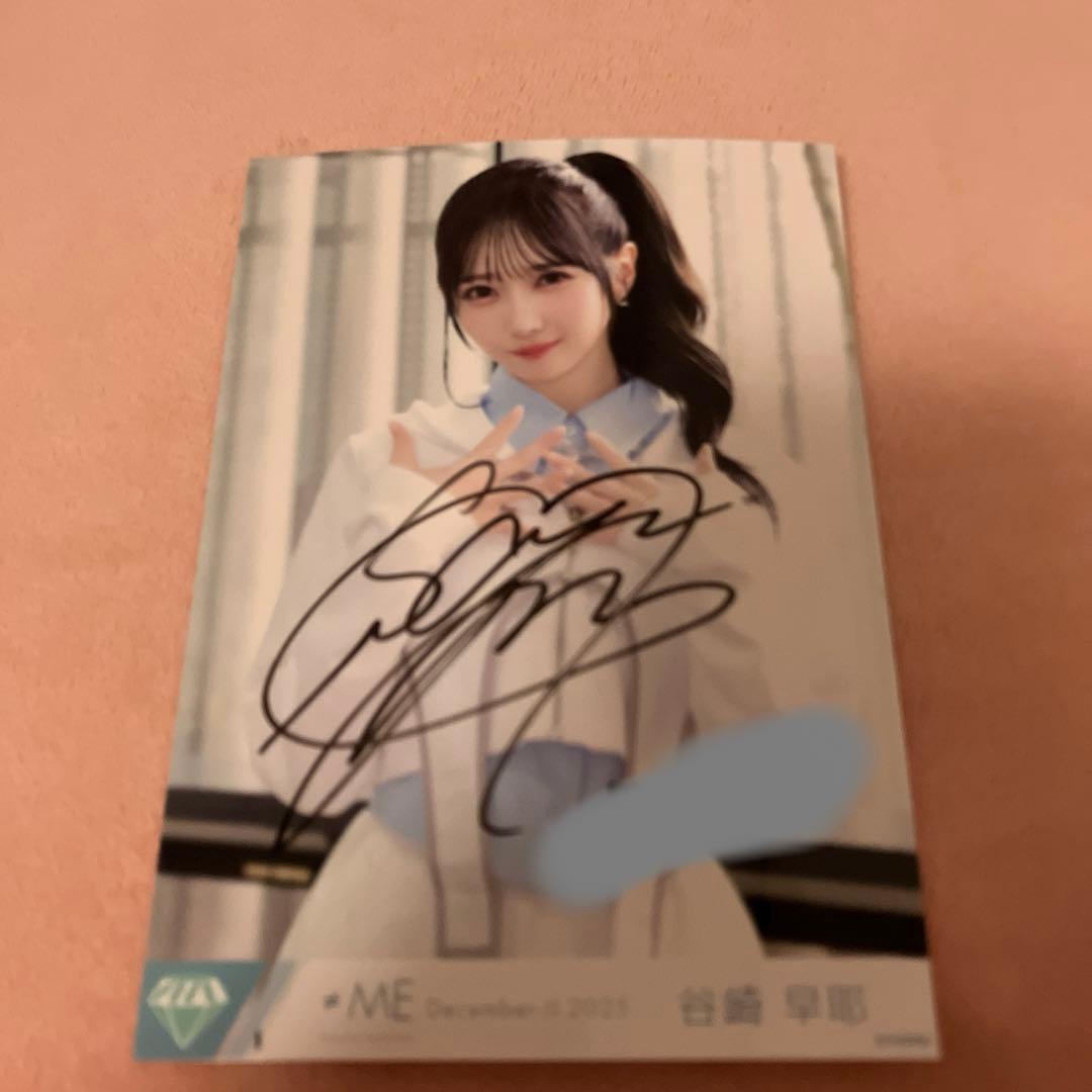 ノイミー　谷崎早耶　排他的ファイター　MV衣装　直筆　チュウ