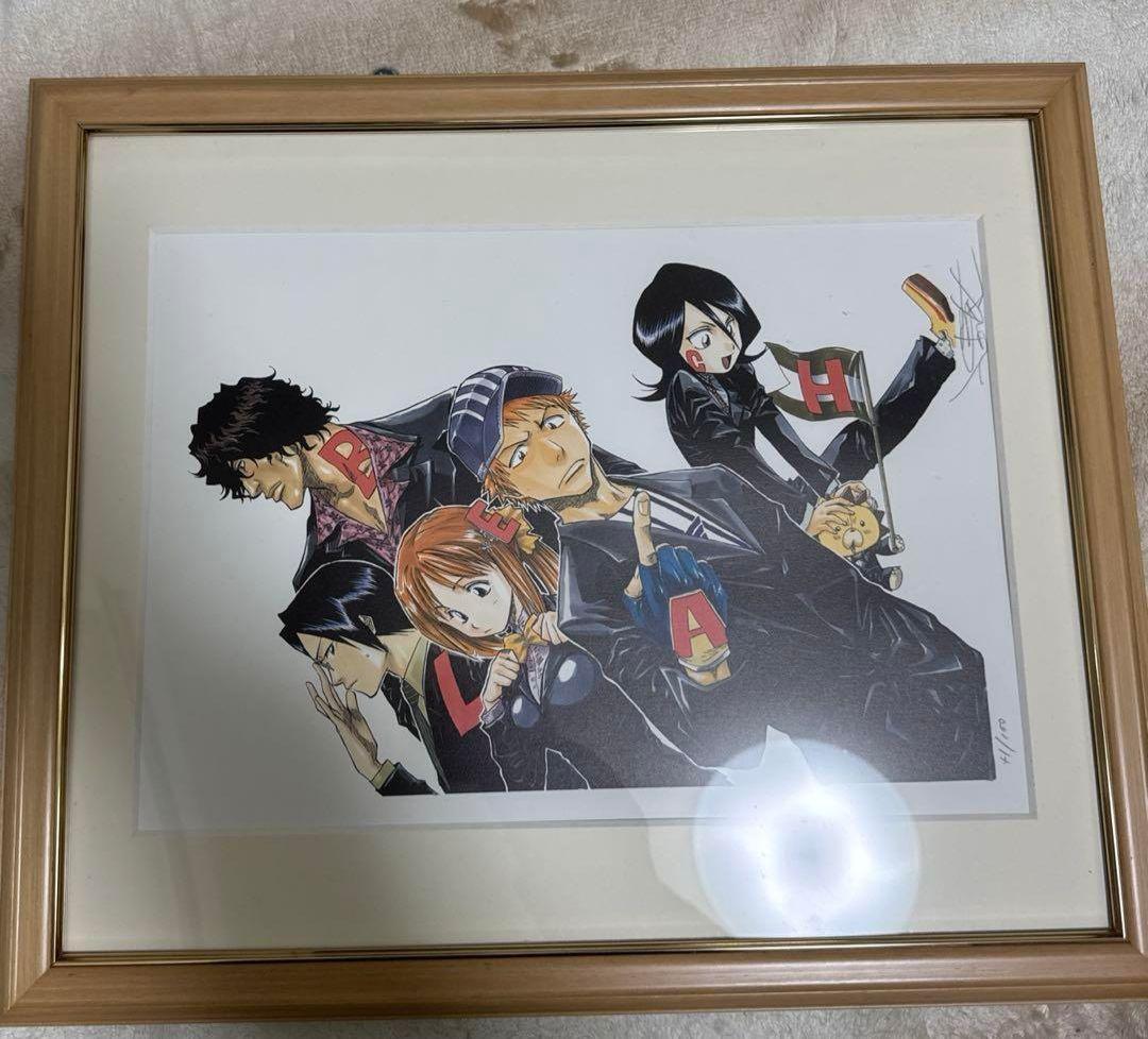 BLEACH リトグラフ 複製原画 直筆サイン入り 久保帯人