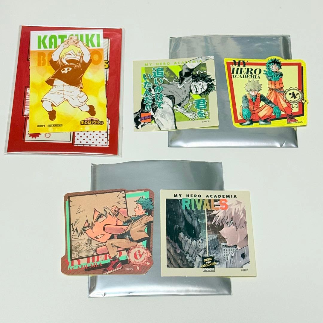 ブロマイド　ステッカー　僕のヒーローアカデミア　RIVALS