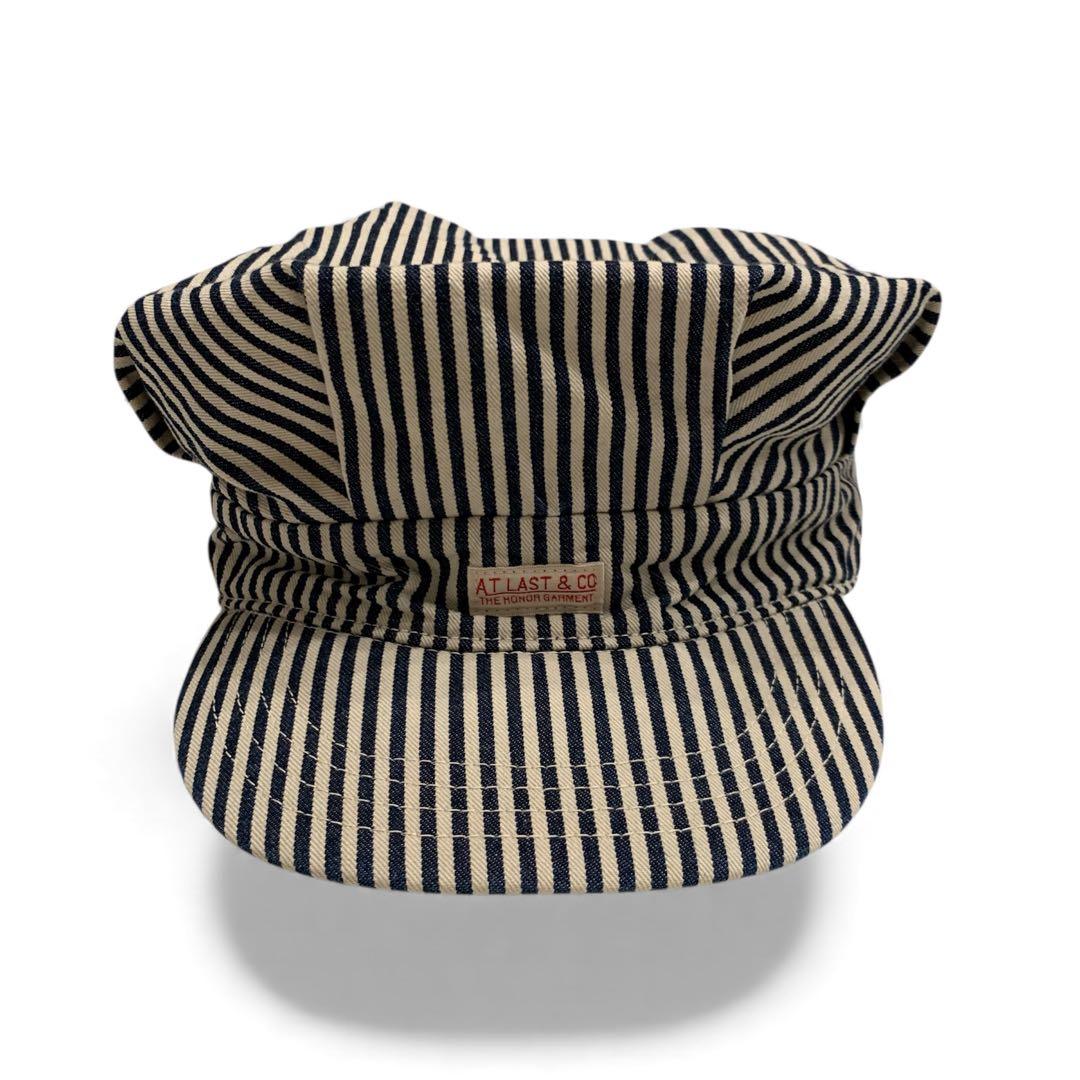 【未使用 7 5/8(XL)】アットラスト ATLAST レイルロードキャップ