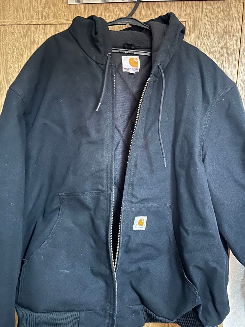 Lサイズ　カーハート　アクティブジャケット　ブラック