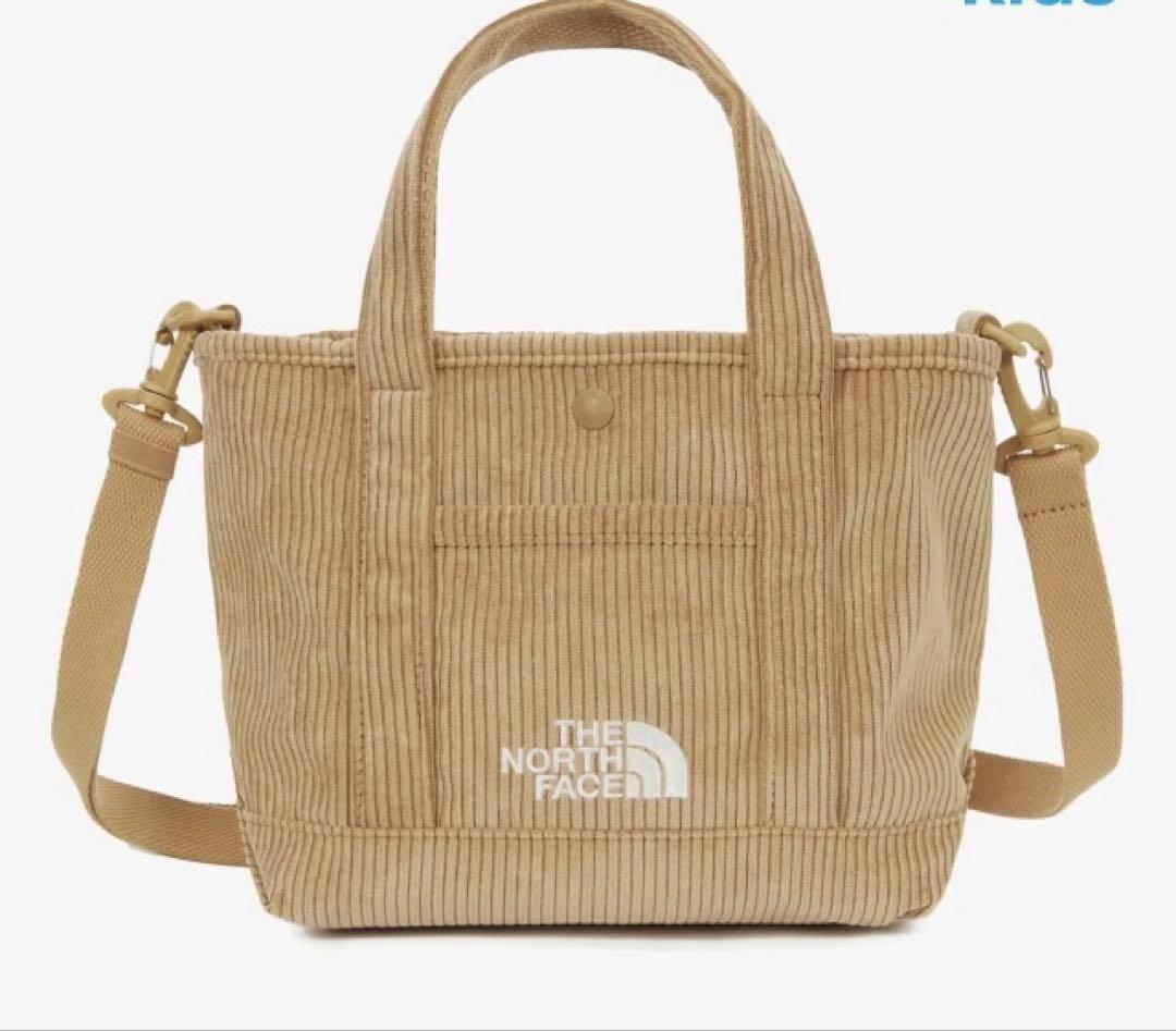THE NORTH FACE コーデュロイ　ショルダートートバッグ ベージュ