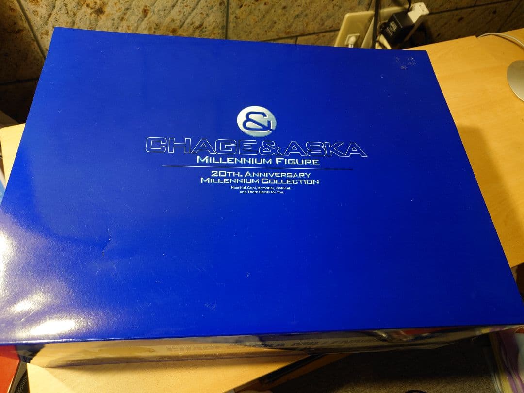 CHAGE&ASKA フィギュア 20周年記念　＆　テディベア　未使用品