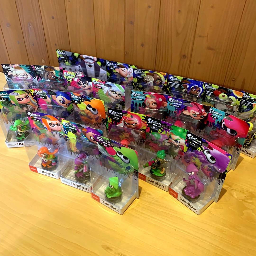 スプラトゥーン amiibo 未開封品22種セット ＊説明必読