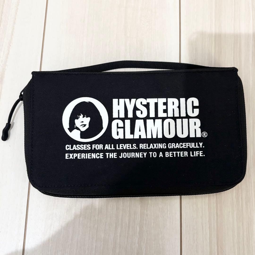 HYSTERIC GLAMOUR パスポート ケース ブラック
