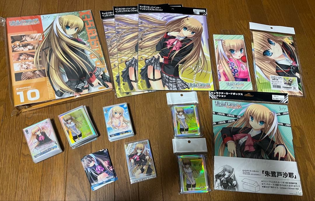 朱鷺戸沙耶　リトルバスターズ　ヴァイス　カードバインダー　他