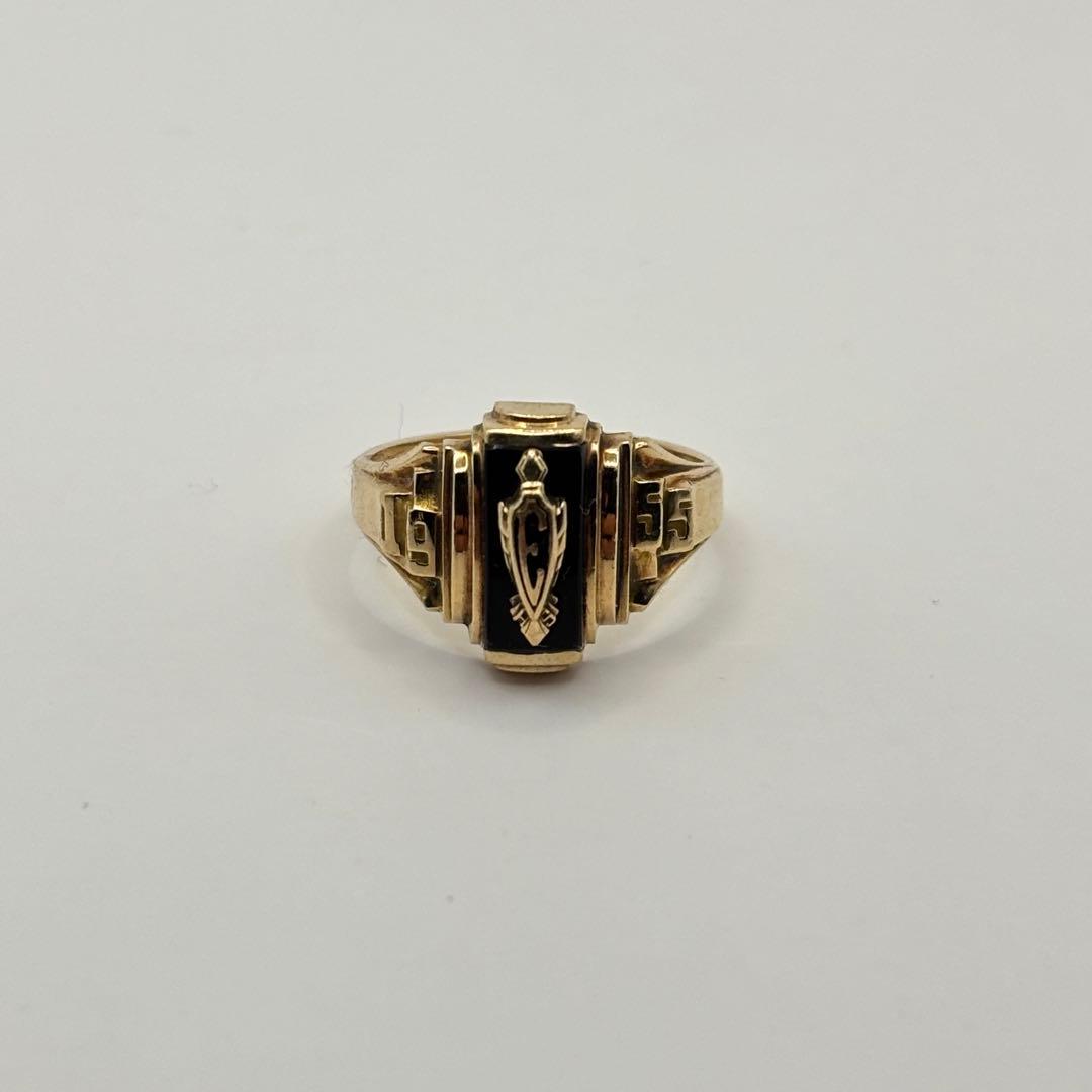 K10 10金 1955 カレッジリング 11号