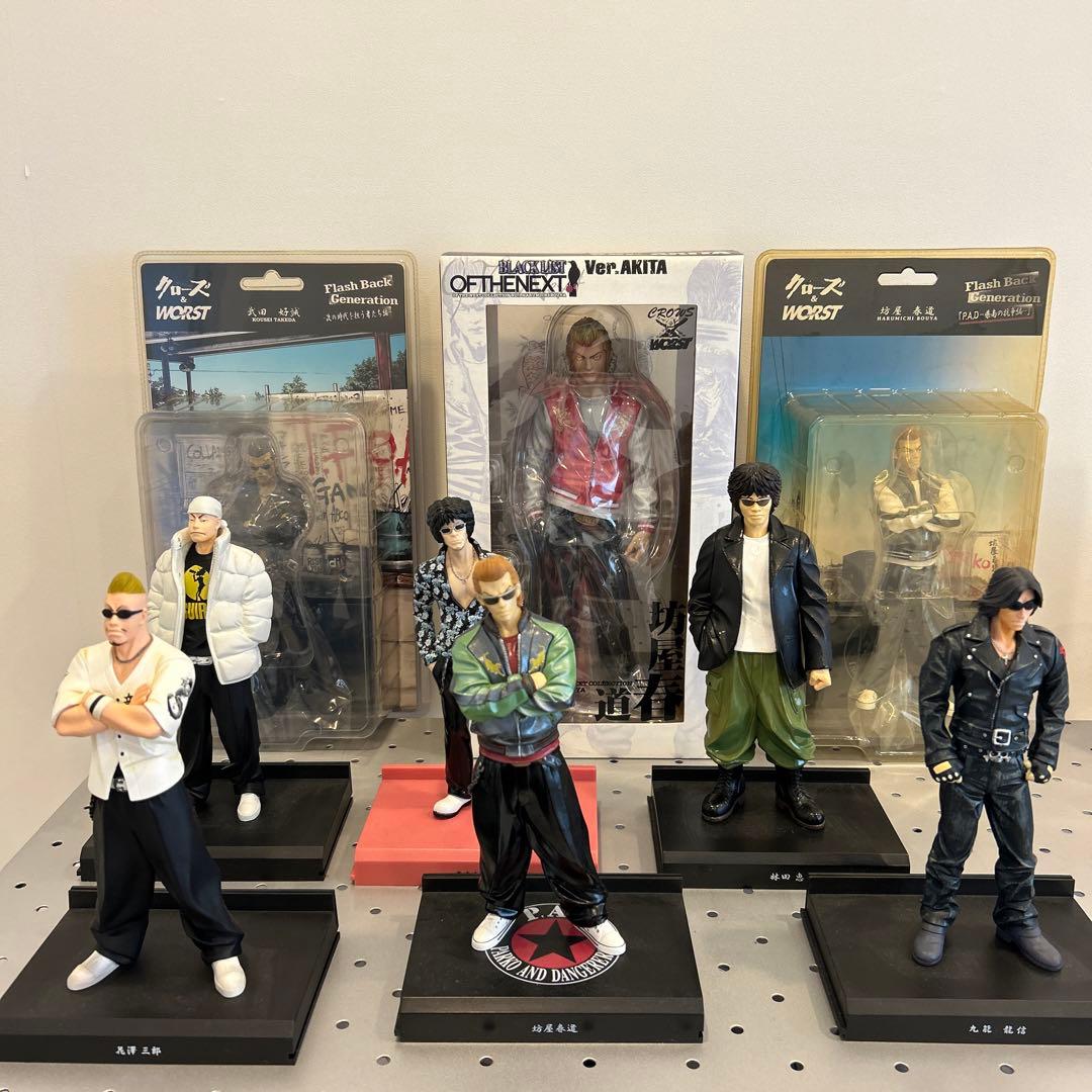 クローズフィギュアまとめ売り9体