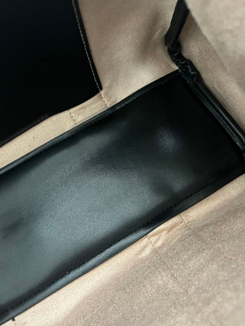 ブラック　トートバッグ　ロロピアーナ ルームバッグ ハンドバッグ ポーチ