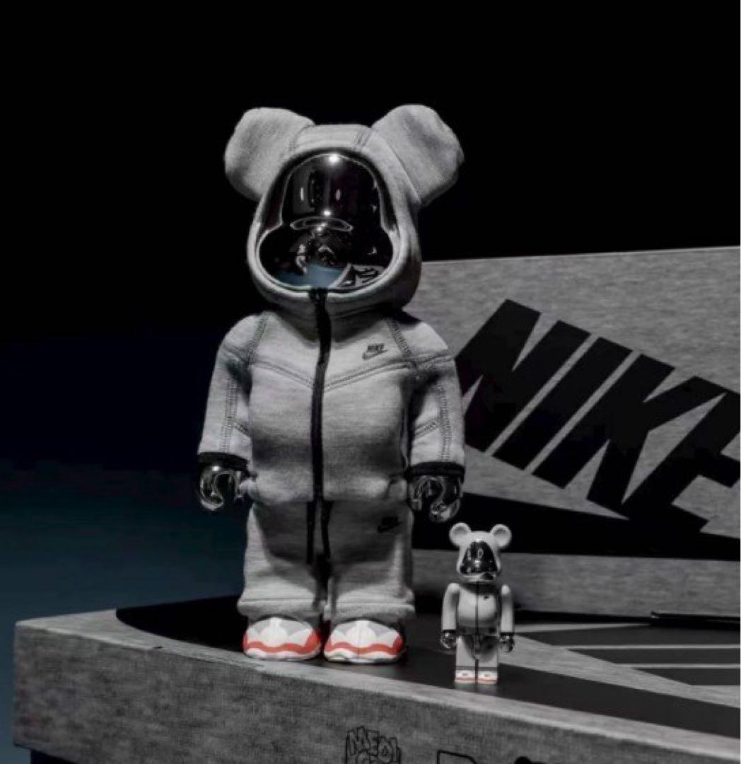 メディコム ベアブリック ナイキTech Fleece N98 400%セット
