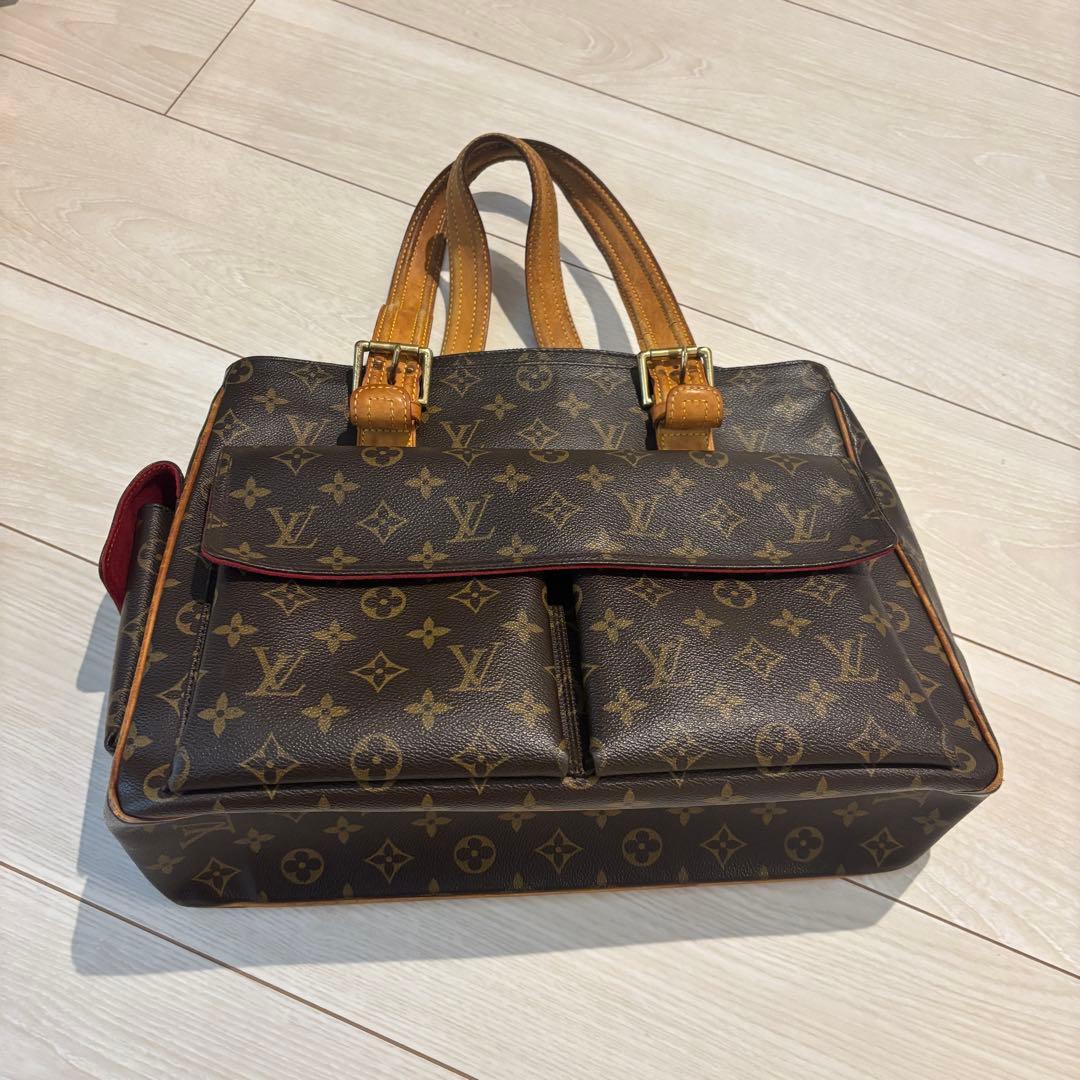 美品 ルイヴィトン ミュルティプリ・シテ モノグラム ハンドバッグ レディース