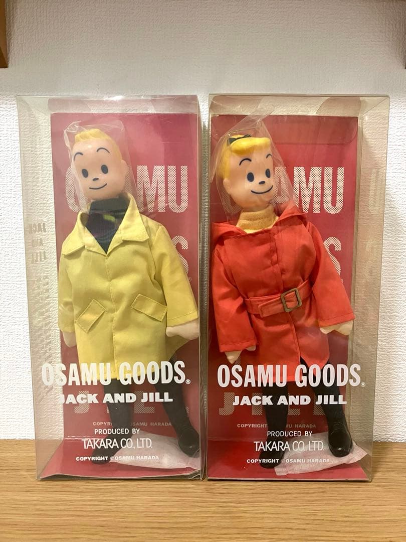 レトロ タカラ 人形 フィギュア オサムグッズドール ジャック&ジル