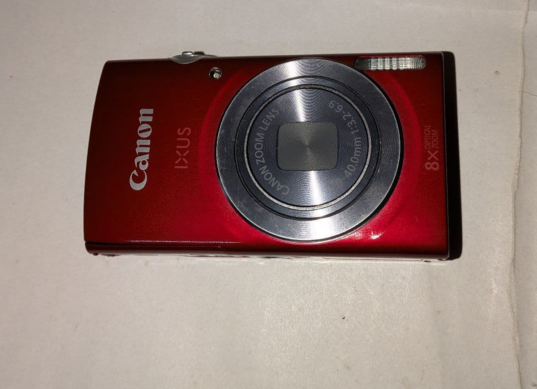canon　ixus 160 デジカメ　レッド