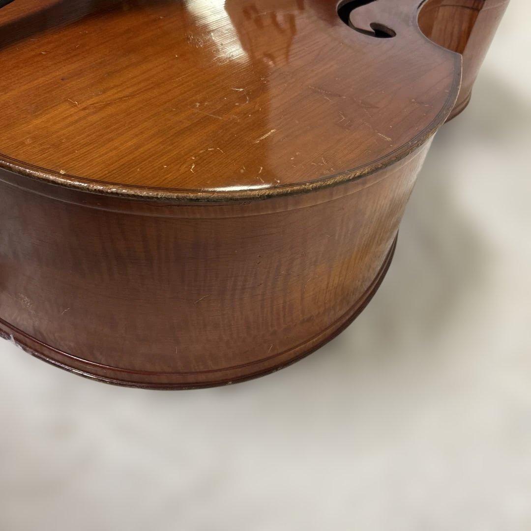 送料込み　SUZUKI　スズキ　コントラバス　No92　4/4　ケース付き