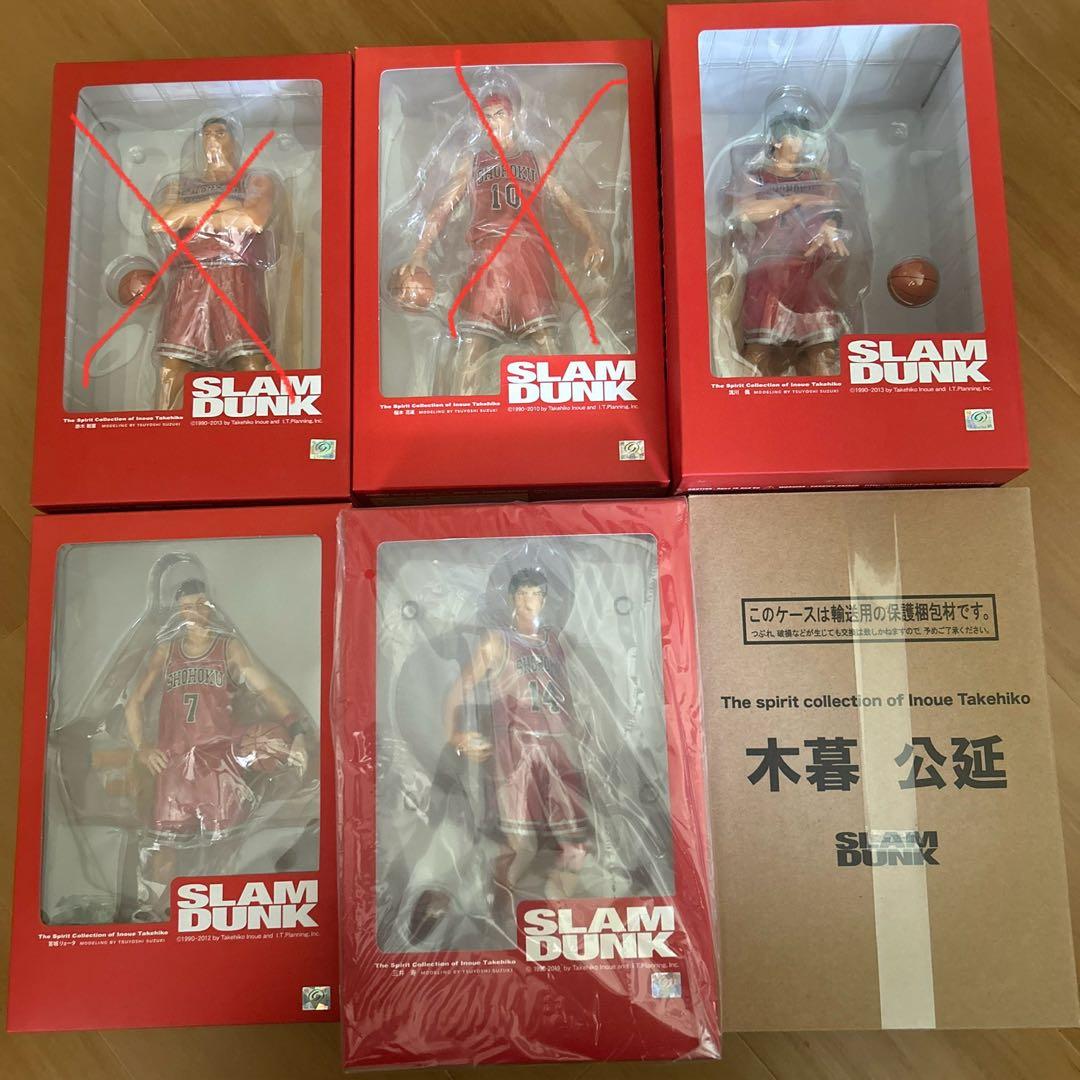 タピオカスラムダンクフィギュアスピリットコレクション オブ 井上雄彦4体