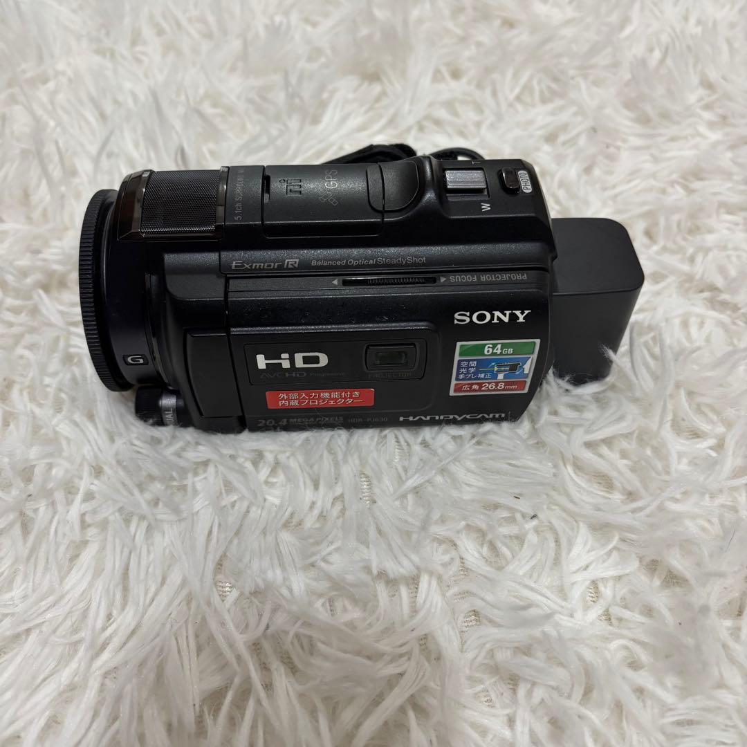 【動作確認済み・付属品有り】SONY HDR-PJ630V ハンディカム　黒