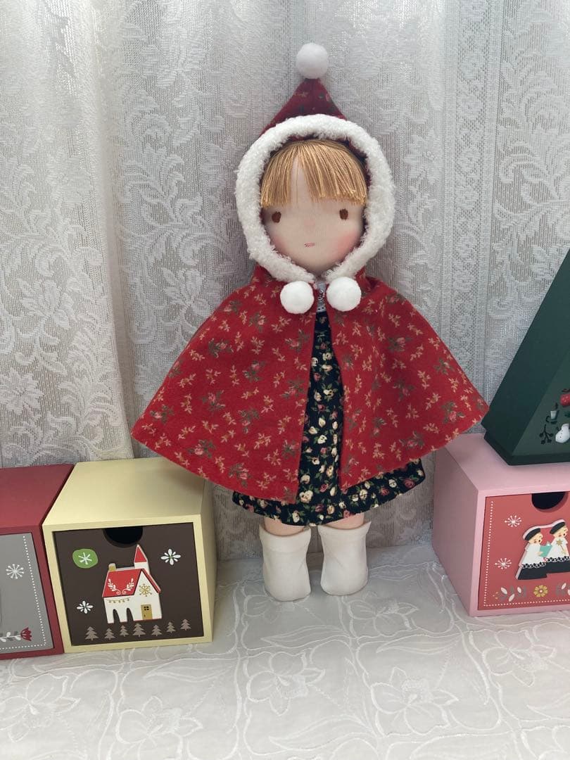 ウォルドルフ人形30㎝と着替えセット