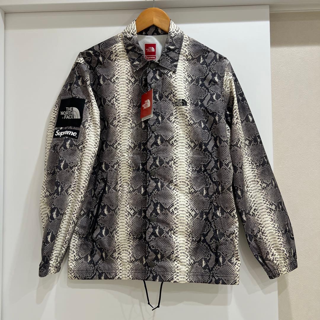 新品　supreme northface S snake coaches
