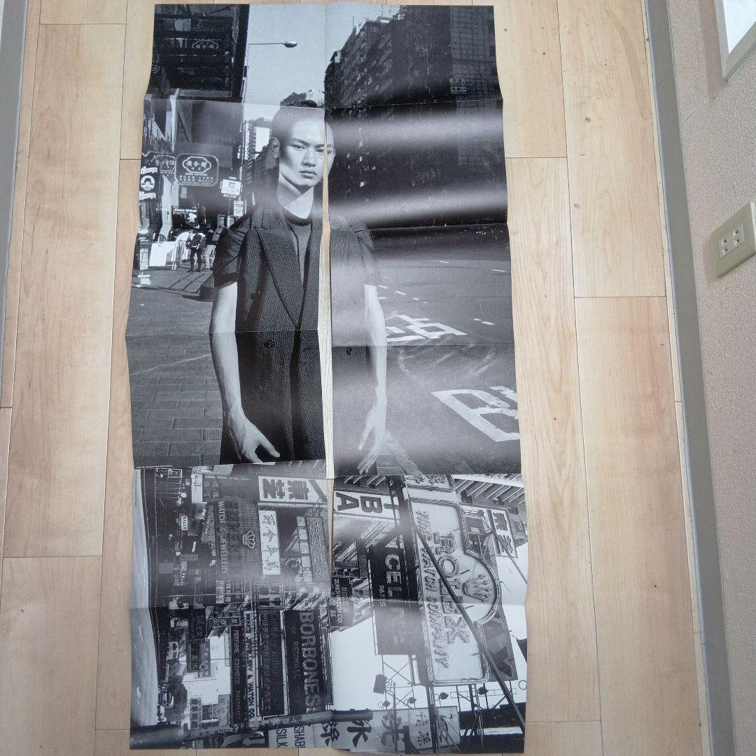 コムデギャルソン モノクロ ストリートファッション ポスター