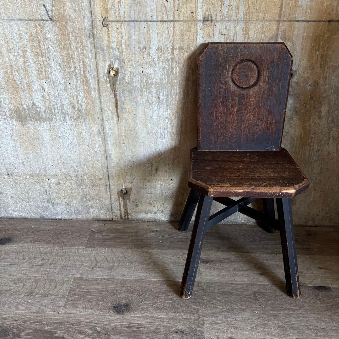 ヴィンテージ　レトロ　ミニチェア　スツール　花台