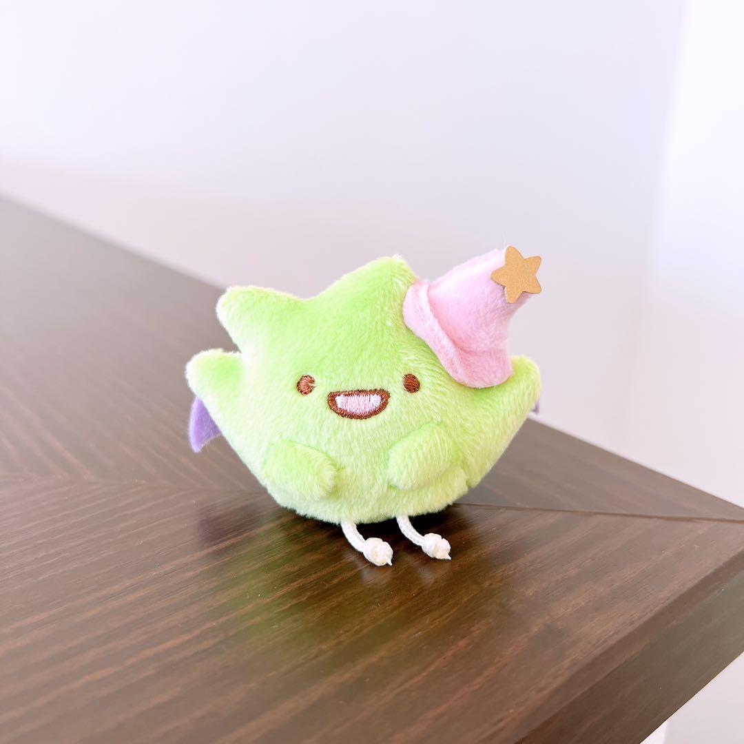 すみっコぐらし　青い月夜のまほうのコ　ざっそう　スワンボート　てのりぬいぐるみ