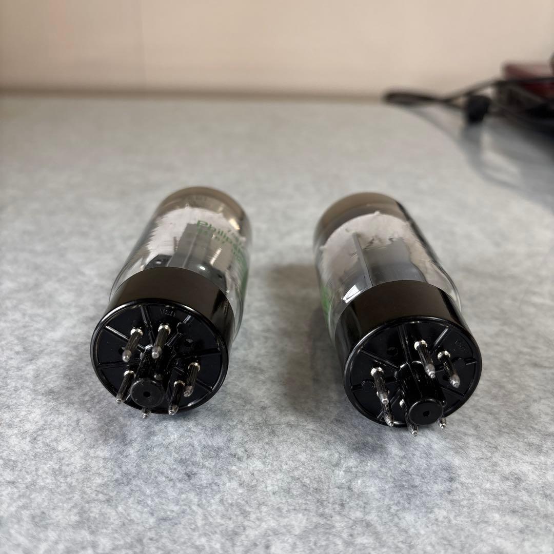 Philips ECG 7581A マッチドペア2本＋シーメンスECC83 1本