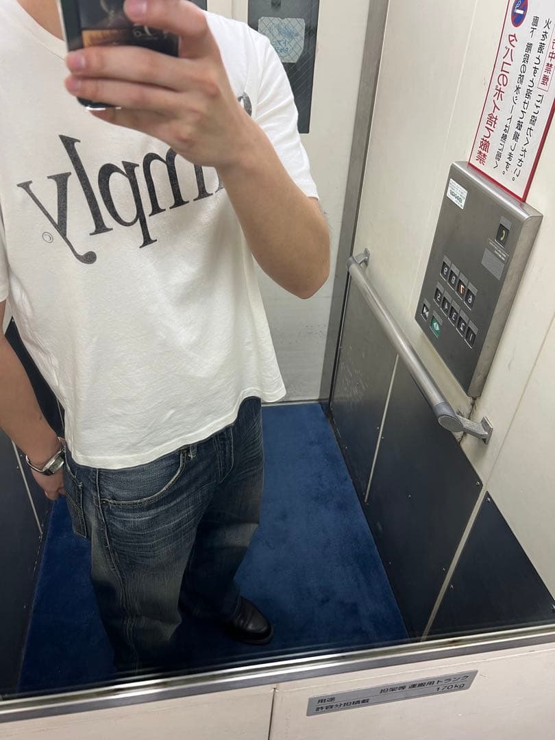 SIMPLY COMPLICATED ホワイト Tシャツ S