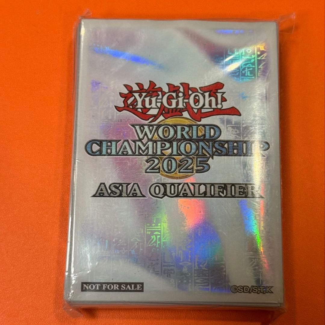 遊戯王　アジア　WCQ2025 スリーブ　未開封