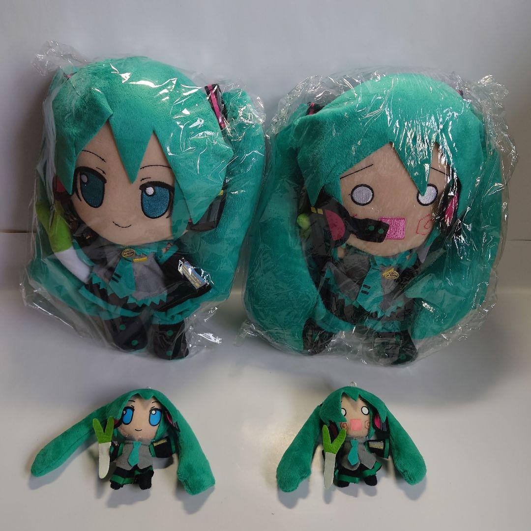 初音ミク ぬいぐるみ 大小 各2種 セット ★未使用極美品★？希少種？★