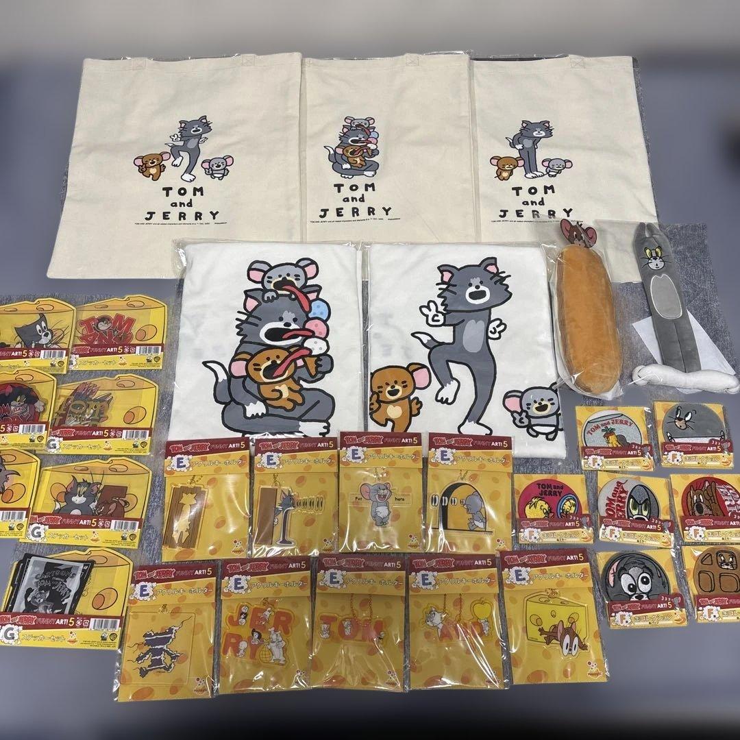 Happyくじ トムとジェリー ファニーアート5 被りなし 30点まとめ売り