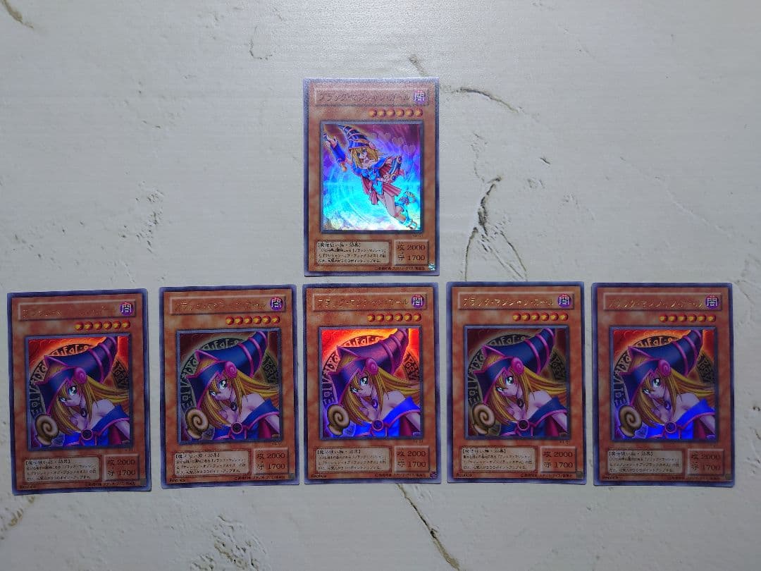 遊戯王 ブラック・マジシャン・ガール 美品6枚セット