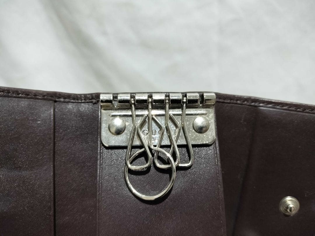 GUCCI GGキャンバス キーケース・キーホルダー　箱付き