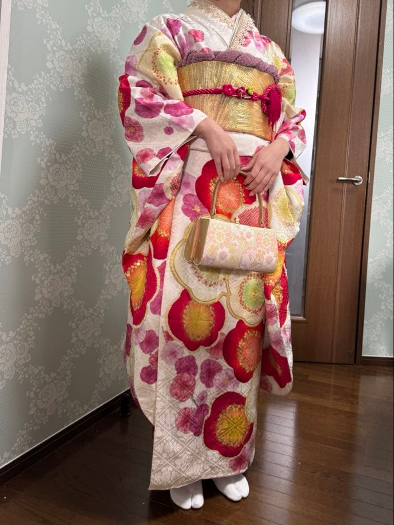 大きめサイズ　振り袖　振袖セット