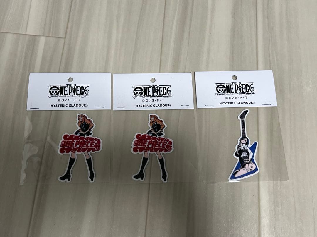 ★新品★ヒステリックグラマー☆ワンピースコラボ☆ステッカーノベルティー