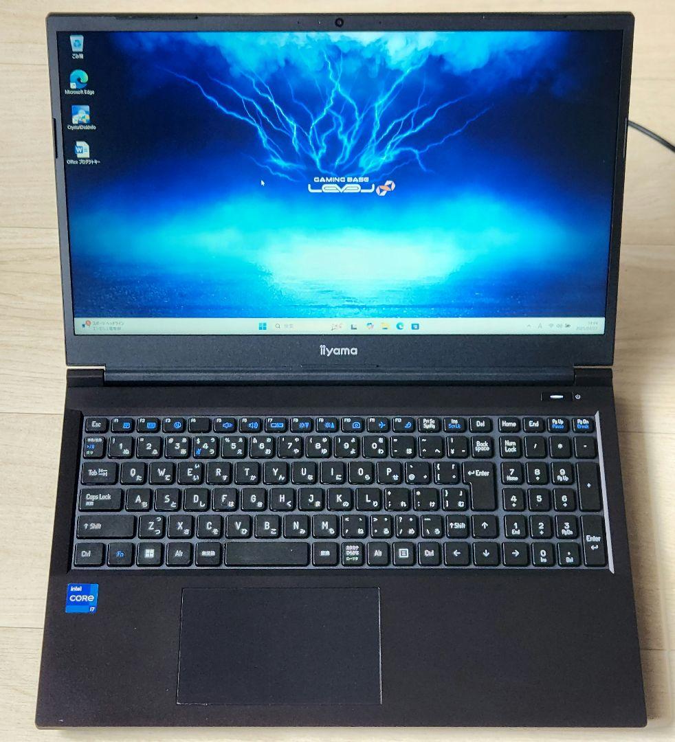 iiyama ノートPC/ i7-12650H/メモリ32GB/SSD 2TB