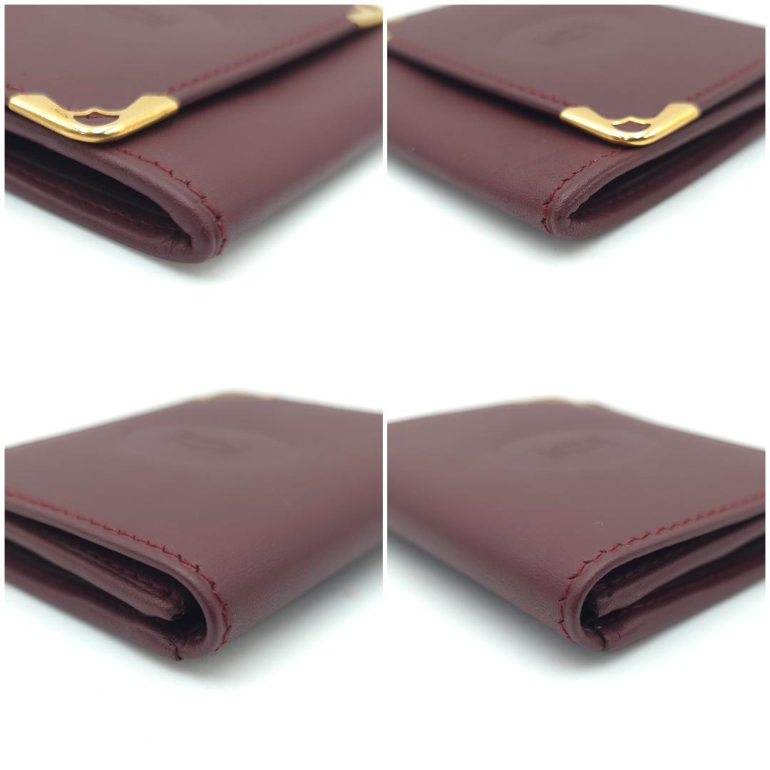 未使用 Cartierカルティエ マストライン C2ロゴ ケース 小銭入れ